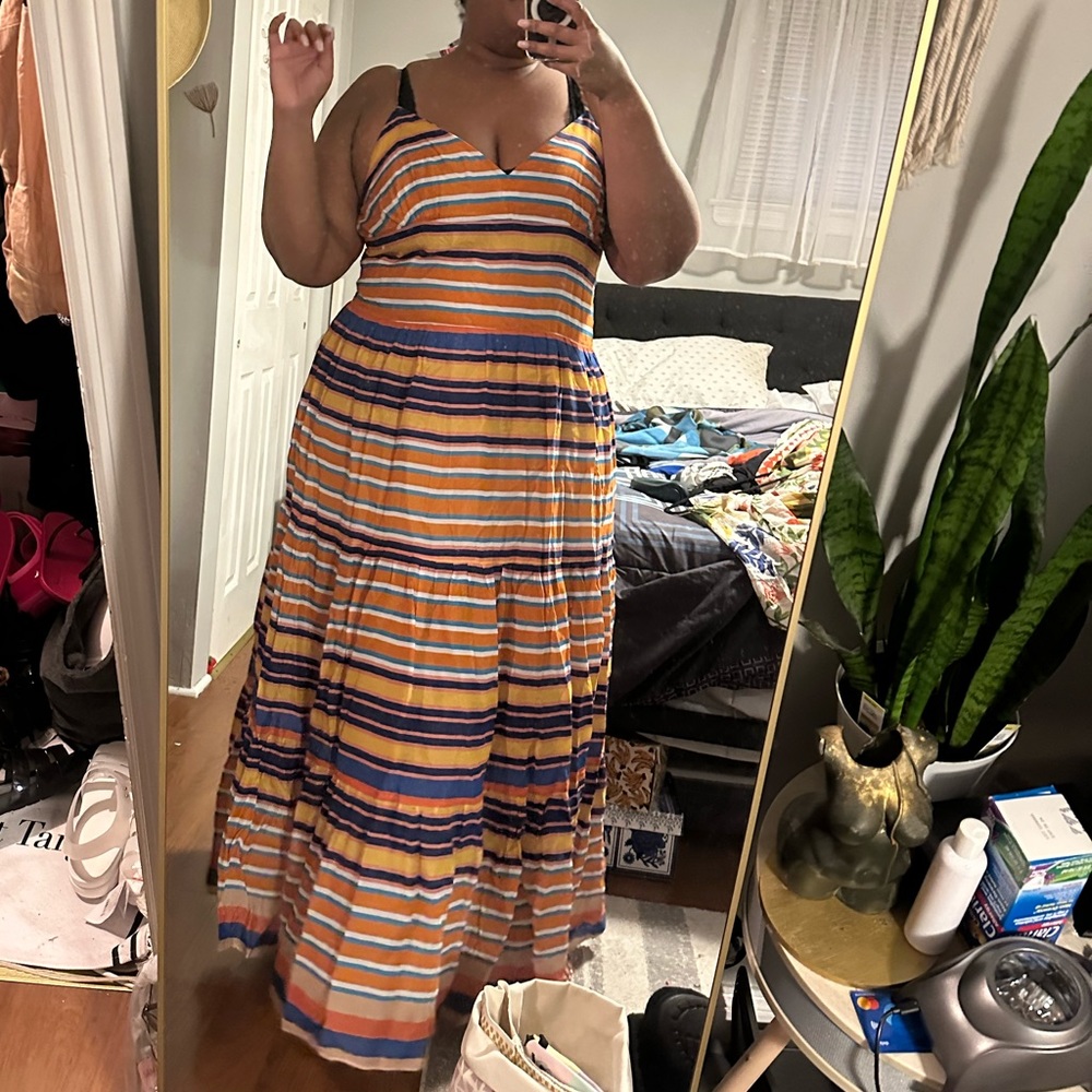 Anthropologie Elysia Tiered Dress HOPE FOR FLOWERS - Picture 2 of 5